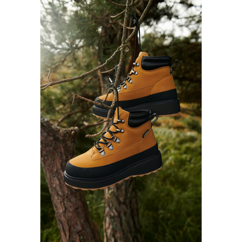 Liewood Lucien Lederstiefel - Golden caramel / Black - Stiefel