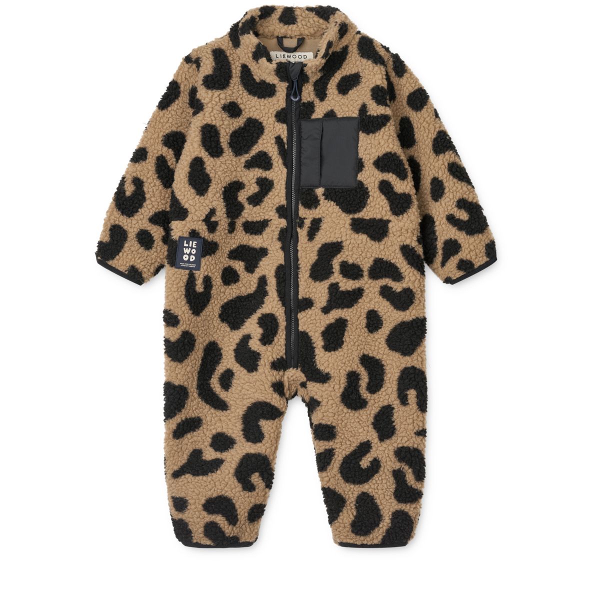 Liewood NOLANO Fleece-Einteiler - Mega leo / oat mix - SUIT