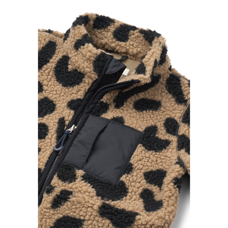 Liewood NOLANO Fleece-Einteiler - Mega leo / oat mix - SUIT