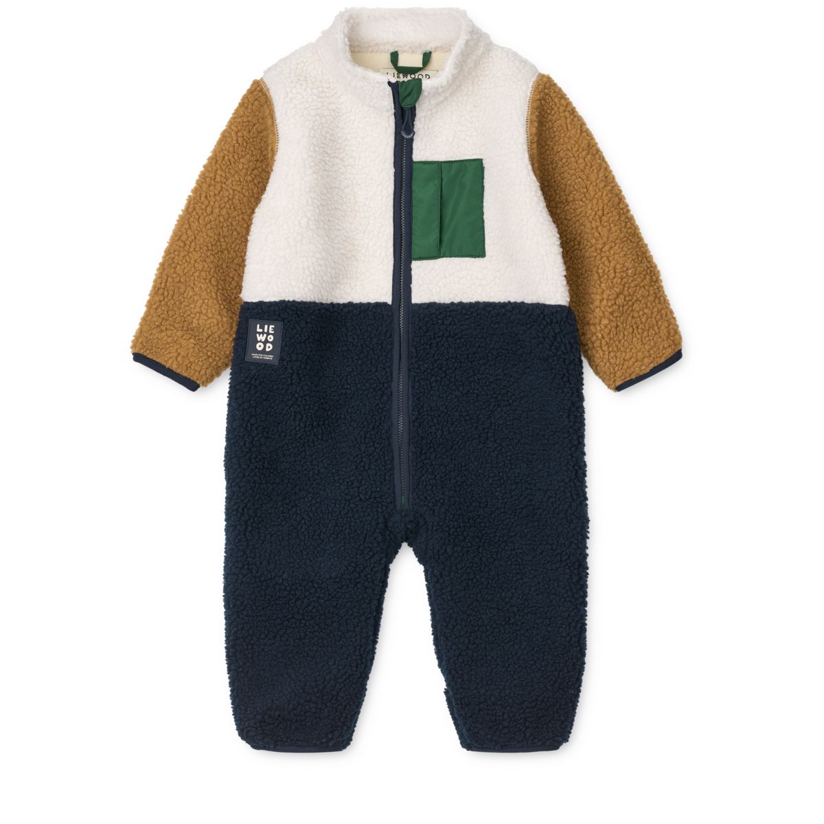 Liewood NOLANO Fleece-Einteiler - Classic navy multi mix - SUIT