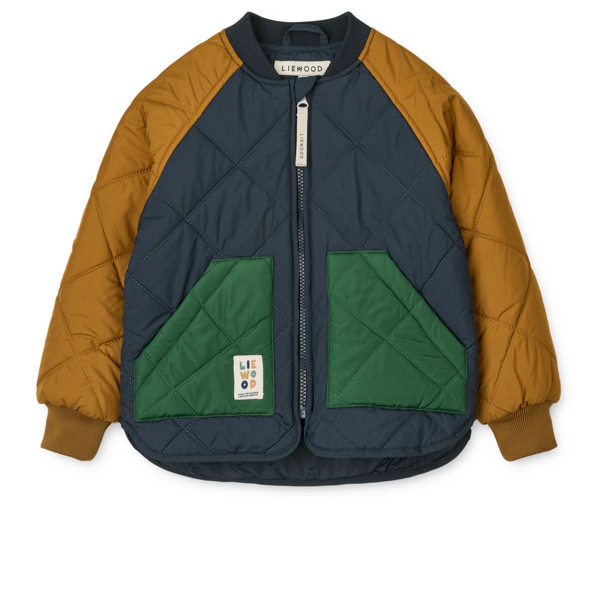 Liewood Zella Thermal Jacket - Classic navy multi mix - JACKET