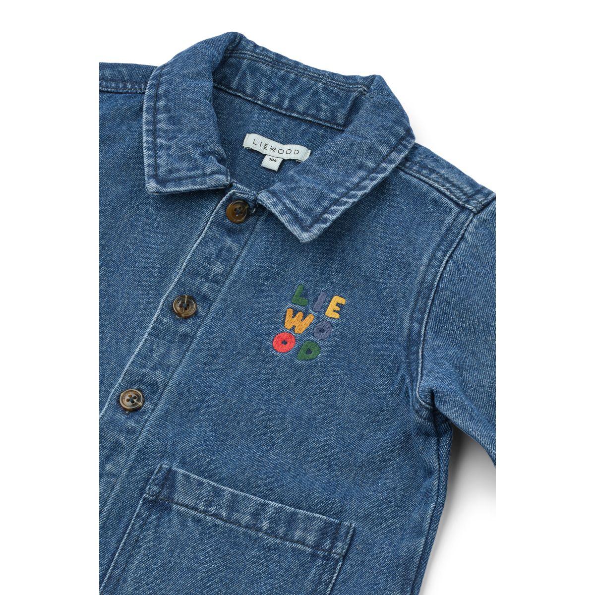 Liewood KINSLEY Denim-Hemdjacke - Medium blue denim - Obershirt