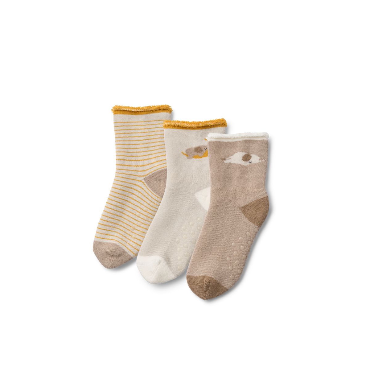 Liewood ELOY Baby Socken 3er-Pack - Elephant / Creme de la creme - Socken/Strümpfe