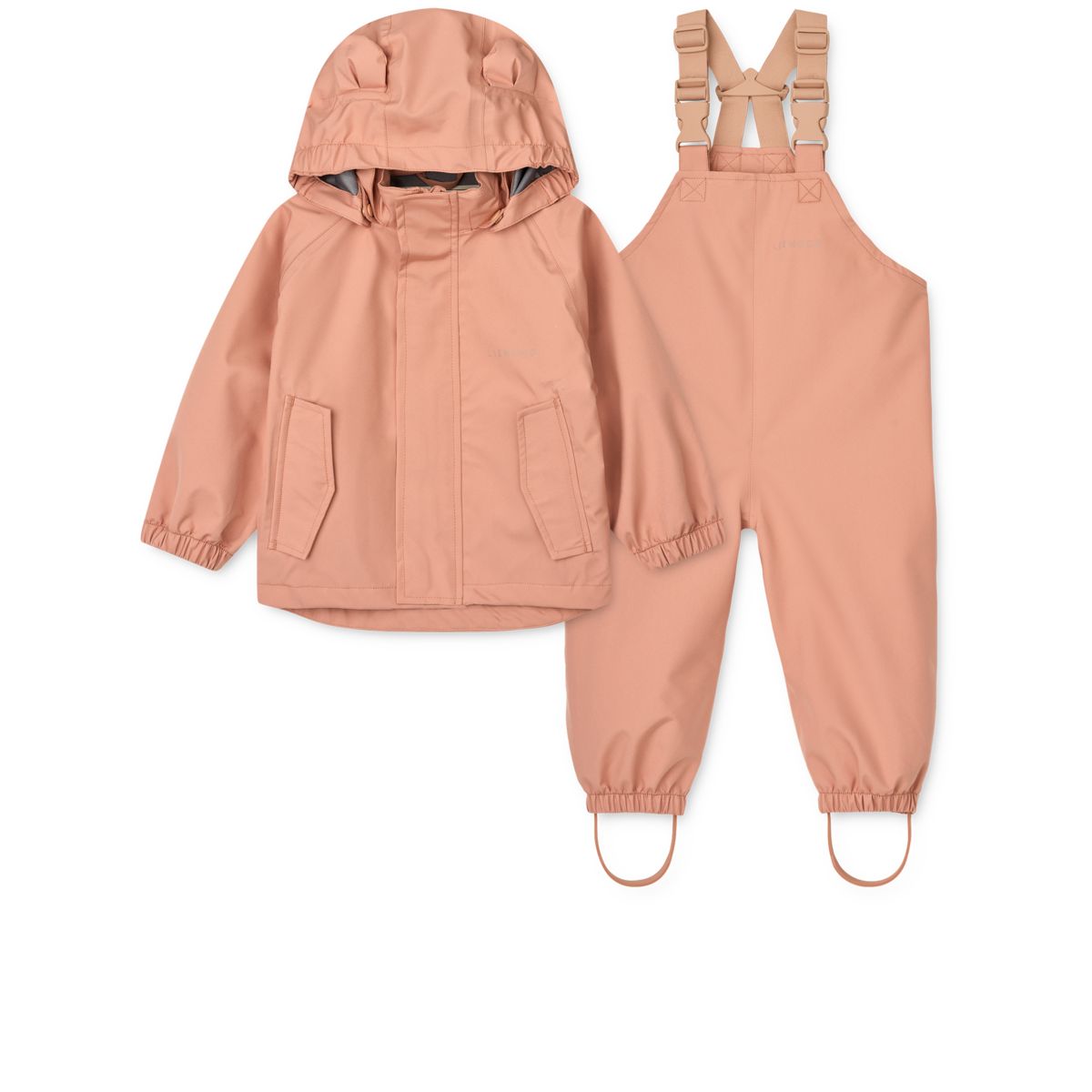 Liewood Manu Regenbekleidungsset - Tuscany rose - Satz