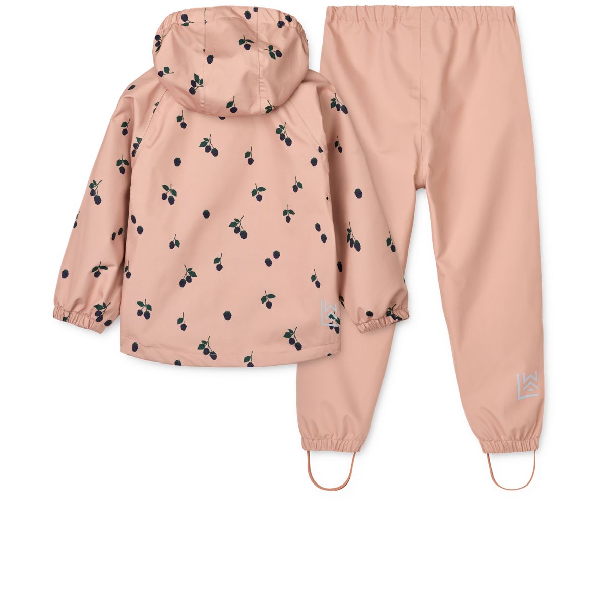 Liewood PEDIA Regenbekleidungsset - Berry / Pale Tuscany - Satz