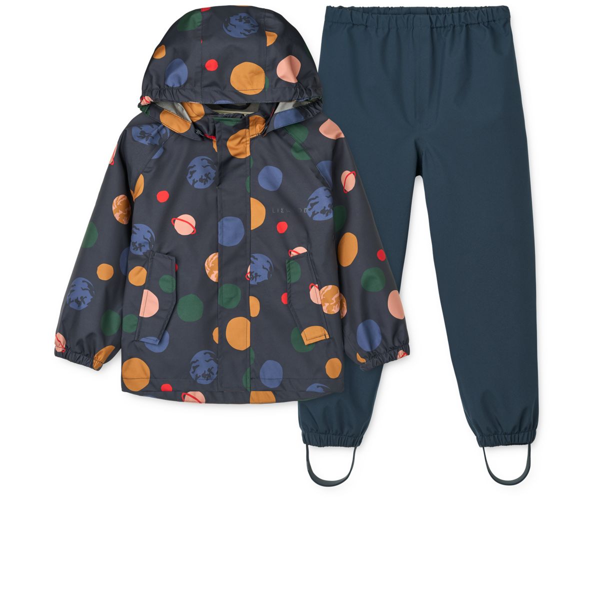 Liewood PEDIA Regenbekleidungsset - Universe / Classic navy - Satz