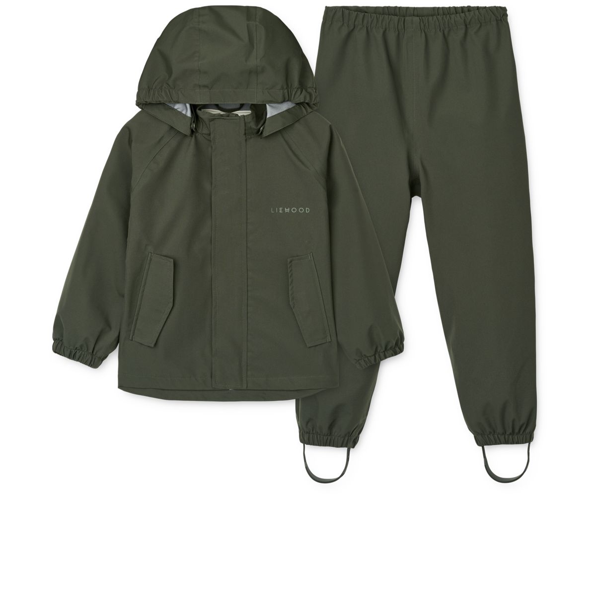 Liewood PEDIA Regenbekleidungsset - Hunter green - Satz