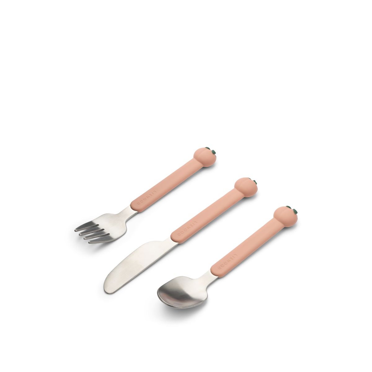 Liewood TOVE Besteckset - Peach / Pale tuscany multi mix - Besteck