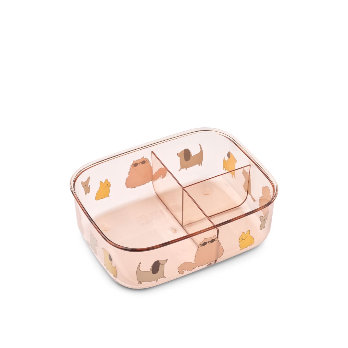 Liewood ARTHUR Tritan-Lunchbox - Cats and Dogs / Sandy - Brotdose