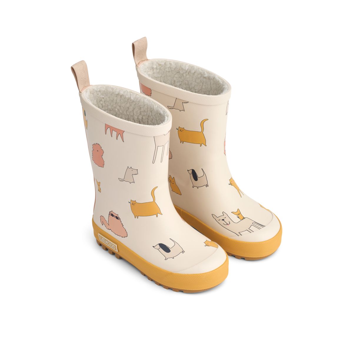 Liewood MASON Thermo-Regenstiefel - Cats and Dogs / Sandy - Thermo-Stiefel
