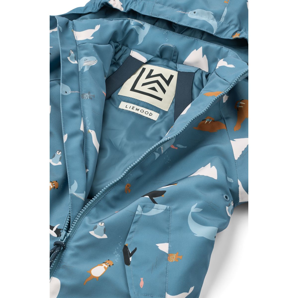 Liewood MADDY Schneeanzug - Arctic Sea / Ocean view - SUIT