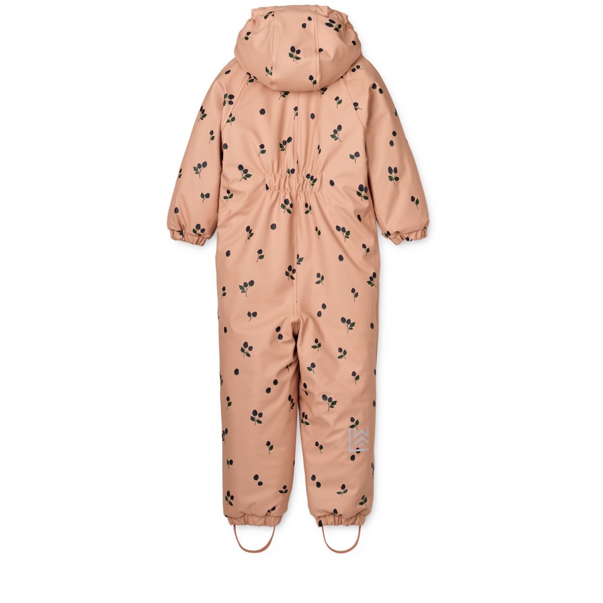 Liewood MADDY PU-Regenkombi - Berry / Pale tuscany / Embroidery - SUIT