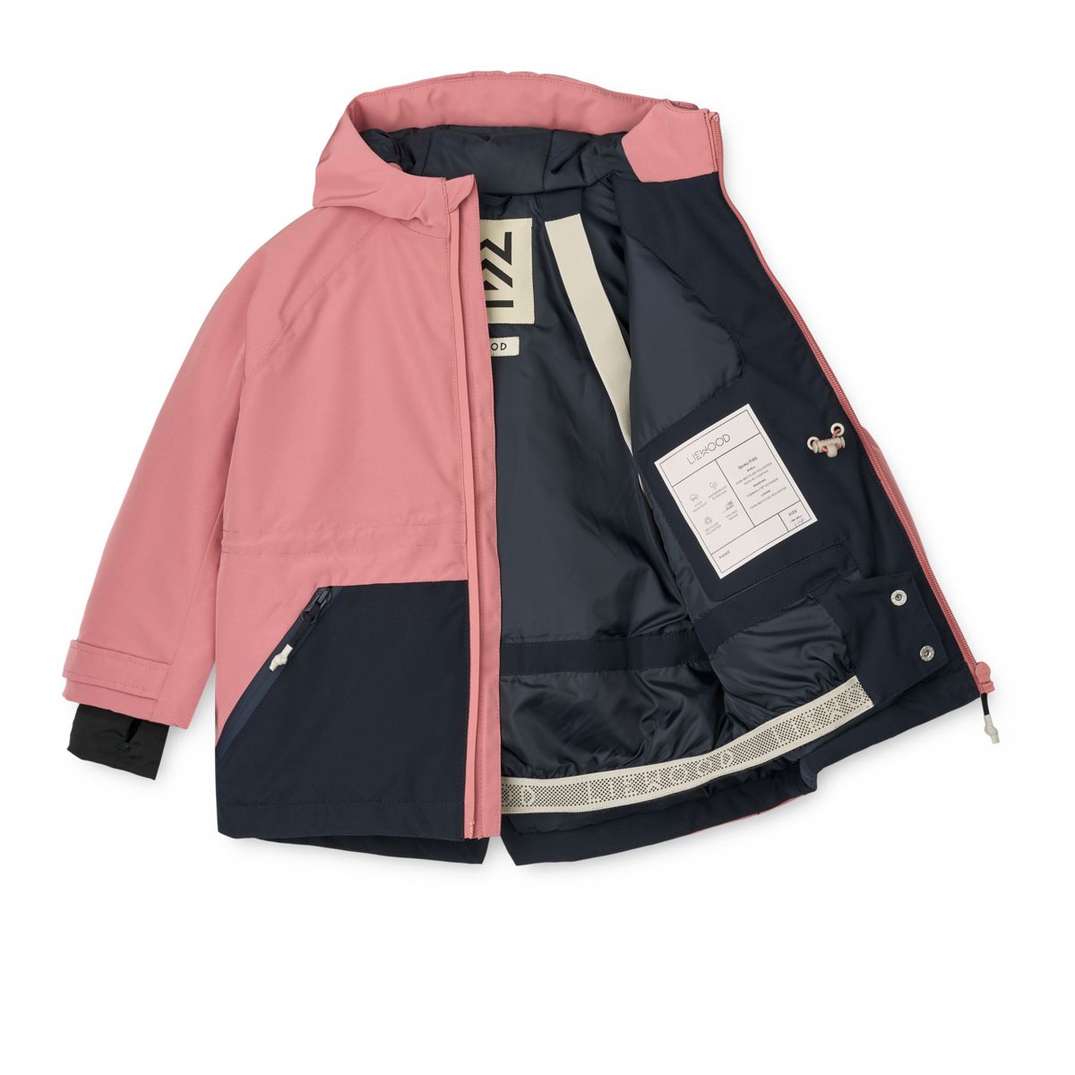 Liewood KALLE Winterjacke - Dusty rose / Classic navy - Jacke