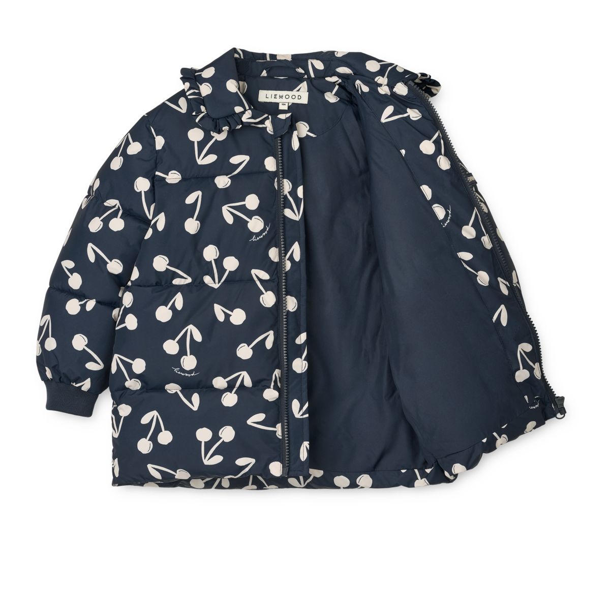 Liewood ANEMONE Lange Jacke - Cherry blossom / Classic navy - Jacke