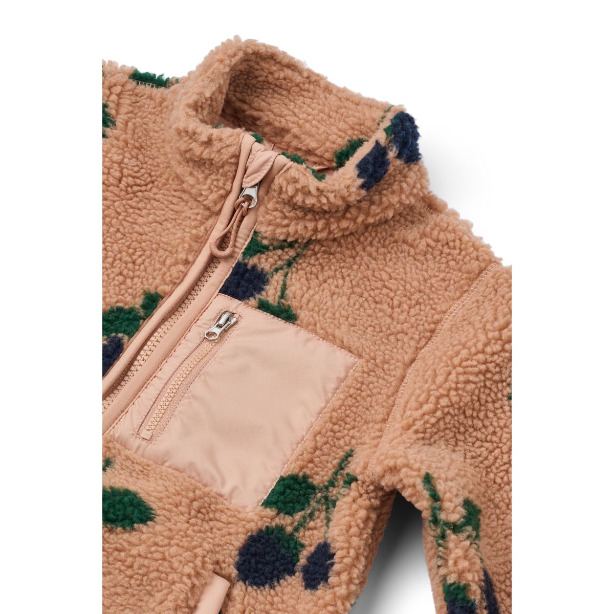 Liewood Nolan Fleecejacke - Berry / Pale Tuscany - Jacke