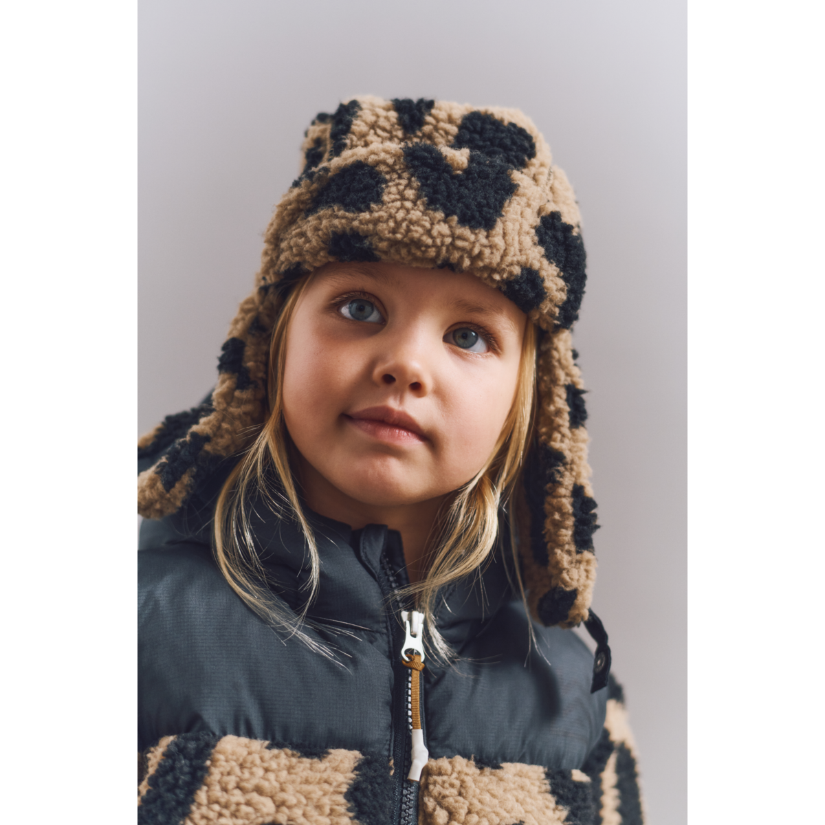 Liewood BRAVO Fleece-Hut - Mega leo / oat mix - Hut & Kappe