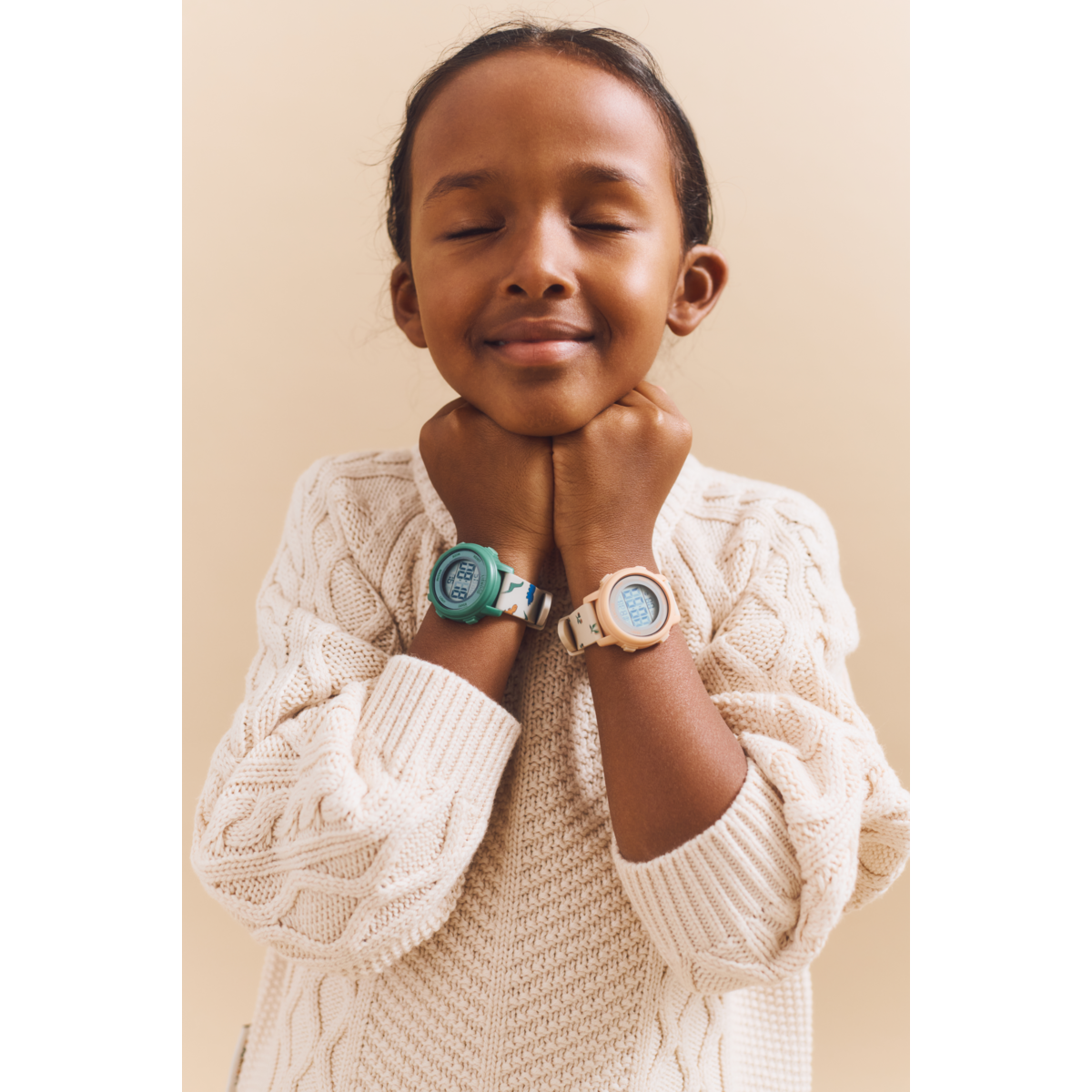 Liewood SUSSI Armbanduhr - Dinosaurs / Mist - WATCH