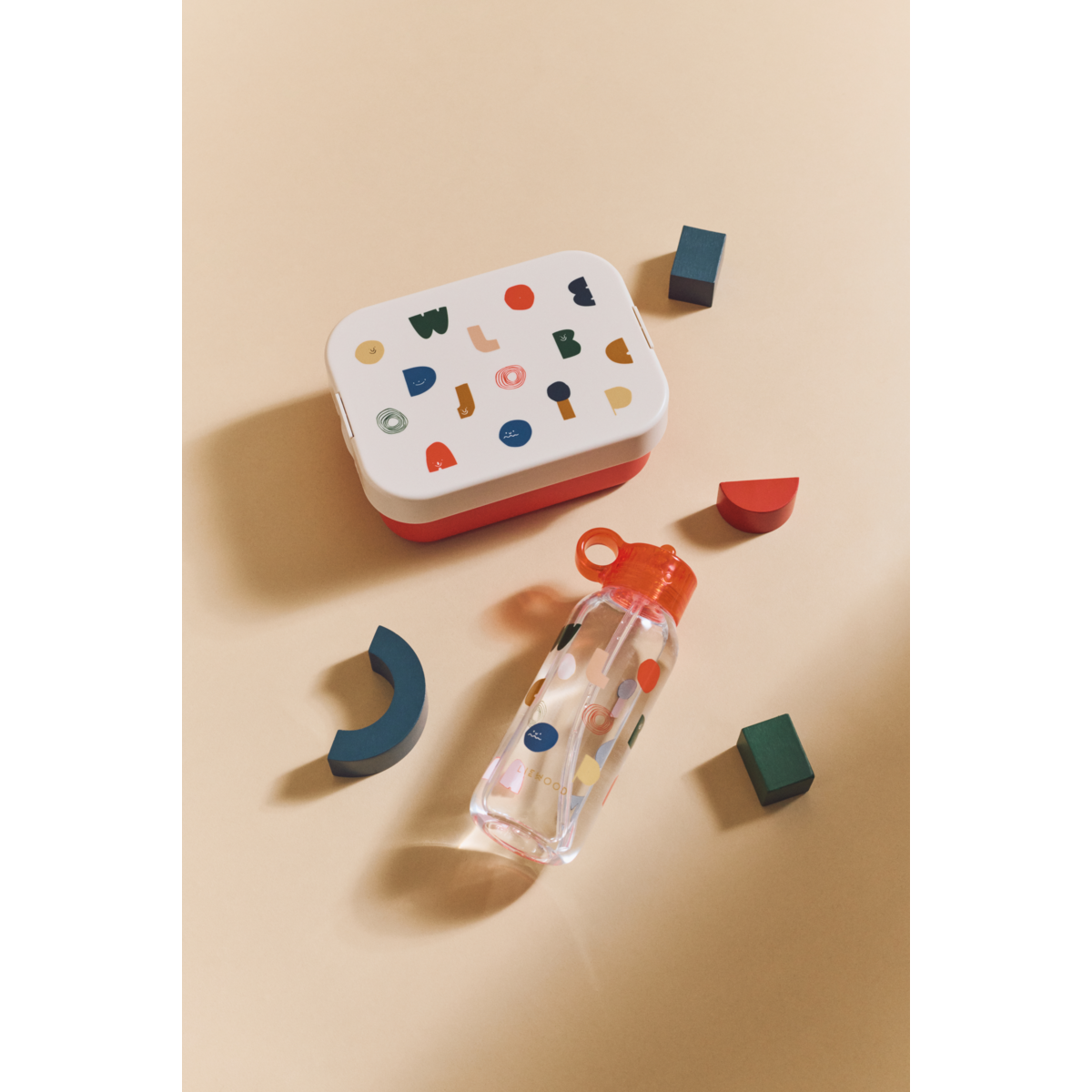 Liewood CHELSEY Lunchbox-Set - Characters / Sandy - Brotdose