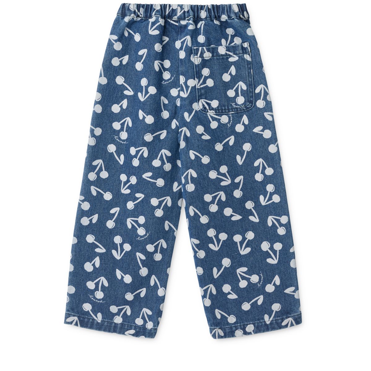 Liewood CESAR Bedruckte Jeanshose - Cherry blossom / Medium blue denim - Hose