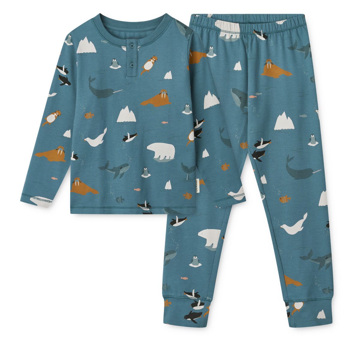 Liewood WILHELM Bedrucktes Pyjama-Set - Arctic Sea / Ocean view - Pyjama-Set