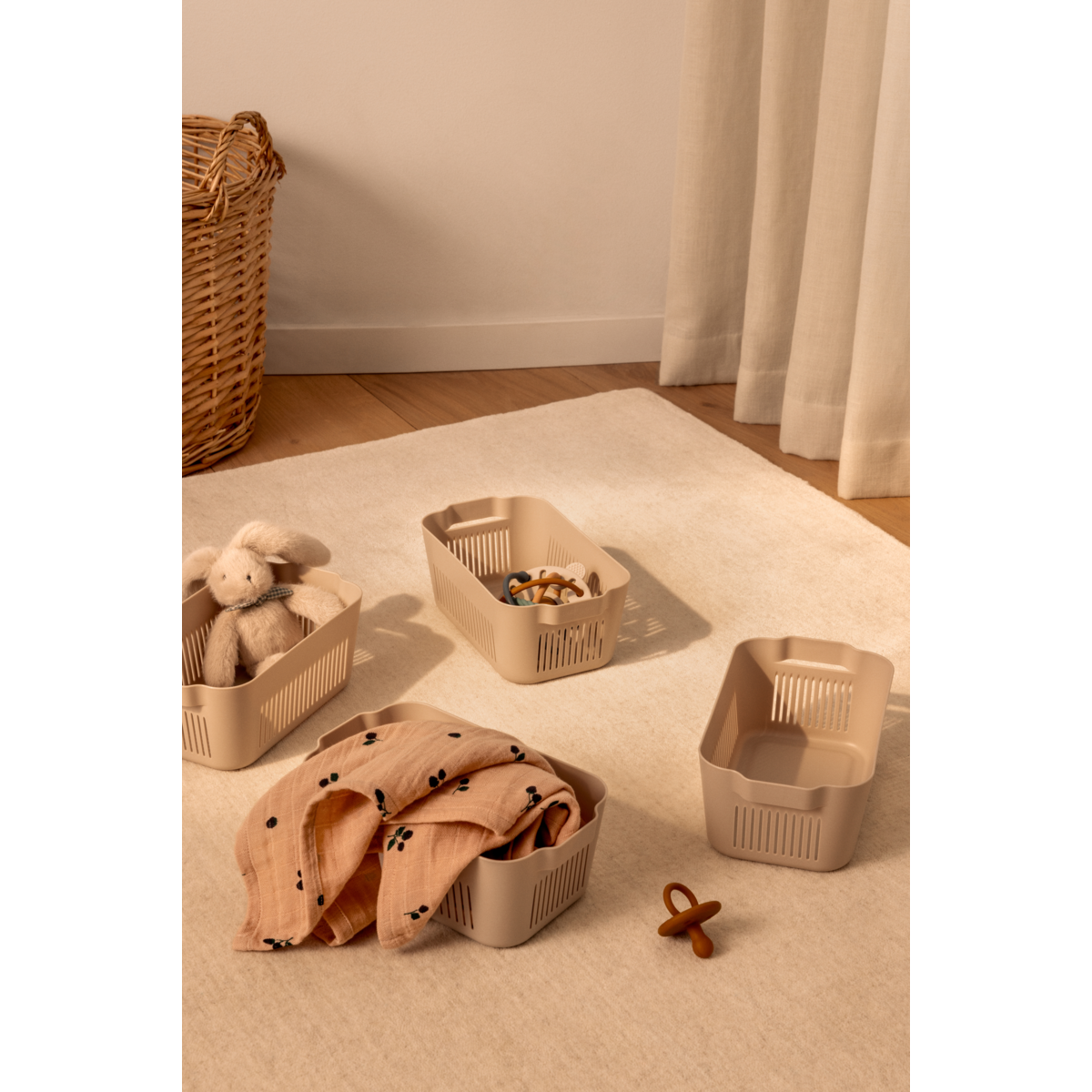 Liewood MAKEEVA Korb Mini - Sandy - Aufbewahrungsbox