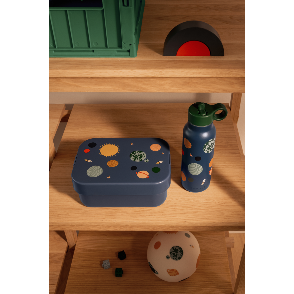 Liewood CHELSEY Lunchbox-Set - Universe / Classic navy - Brotdose
