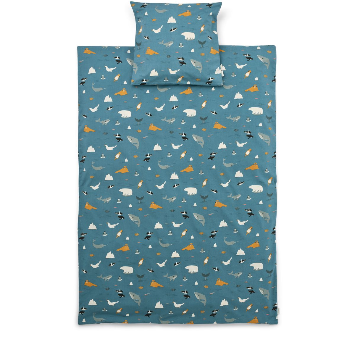 Liewood CARL Einzelbettwäsche 140x200 - Arctic Sea / Ocean view - Bettwäsche