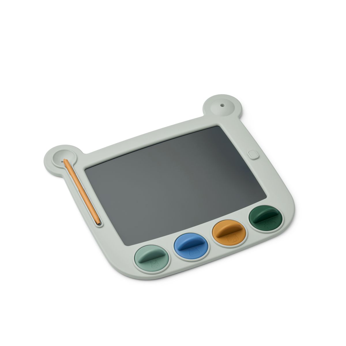 Liewood VENZORA LCD-Zeichenbrett mit Stempeln - Dove blue multi mix - Kreatives Spielzeug