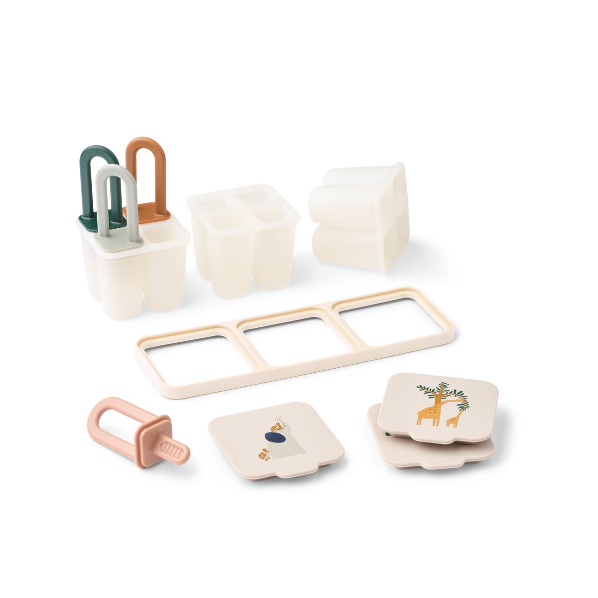 Liewood KAIMEN Lebensmittel- und Eisform - All together / Sandy - Eismulden