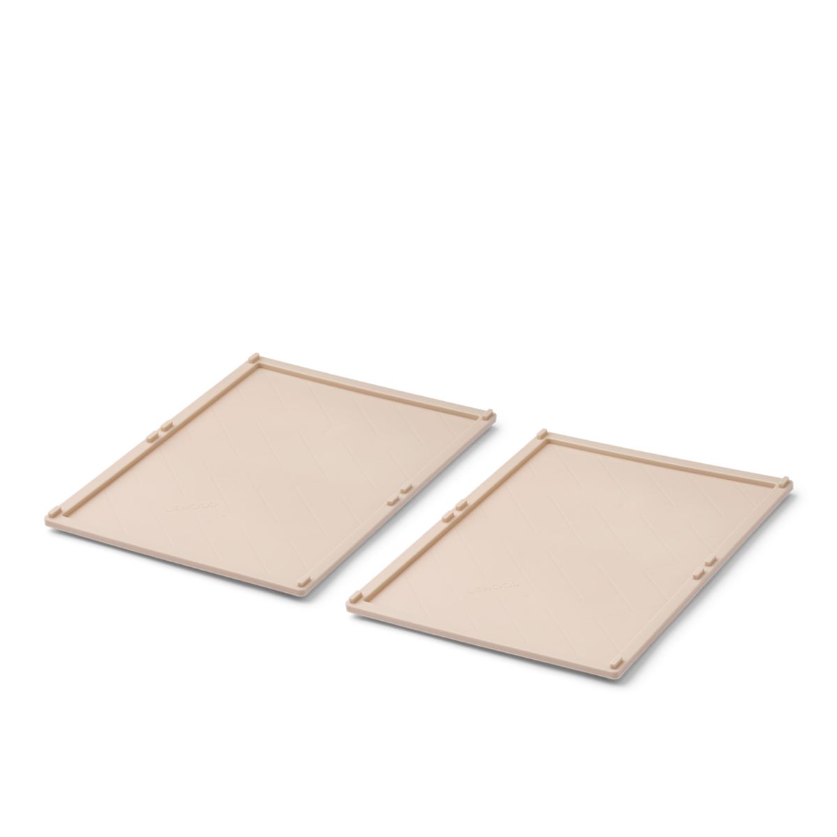 Liewood WESTON Aufbewahrungsbox Deckel Medium, 2er-Pack - Sandy - LAGERERSATZTEILE