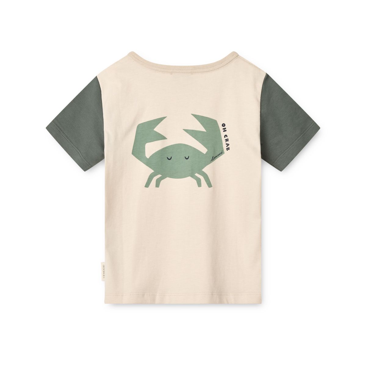Liewood T-Shirt mit Aufdruck - Oh Crab / Sandy - T-shirt