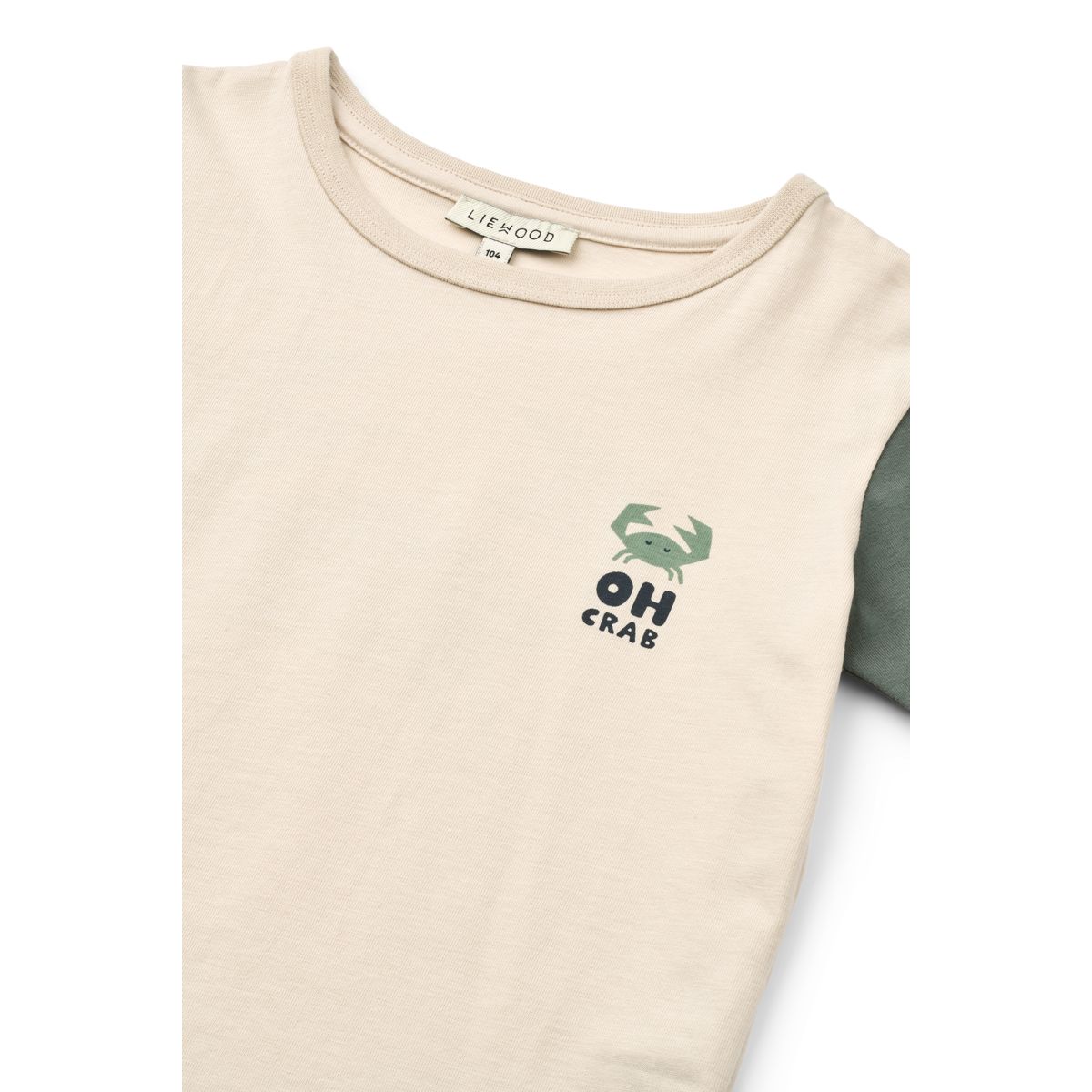 Liewood T-Shirt mit Aufdruck - Oh Crab / Sandy - T-shirt
