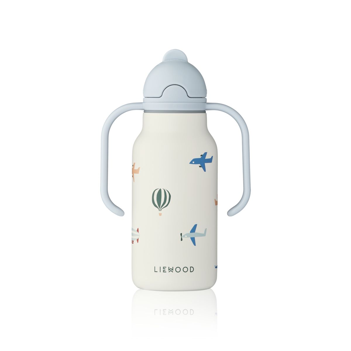 Liewood KIMMIE Bedruckte Flasche 250 ml - Aviator / Ecru - Wasserflasche