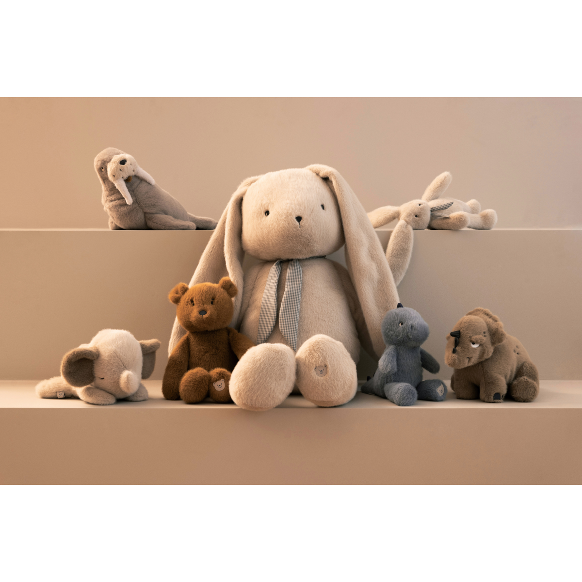 Liewood BERNIS Kaninchen-Teddy - Mist - Polaires