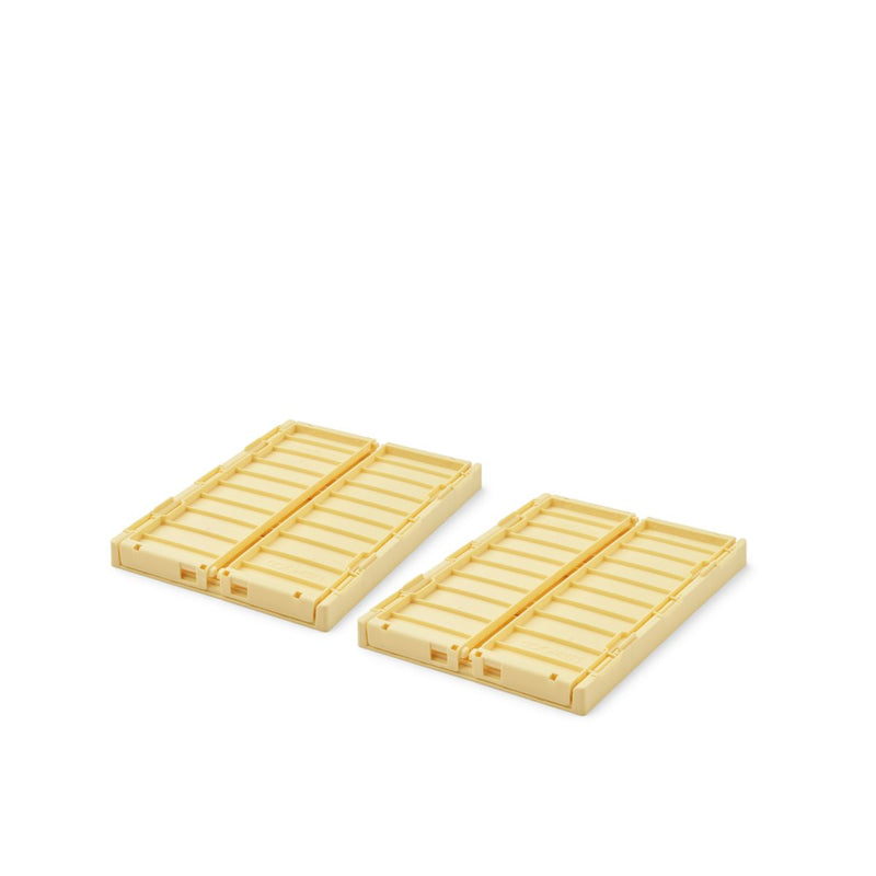 Liewood WESTON Aufbewahrungsbox Klein, 2er-Pack - Lemonade - Aufbewahrungsbox