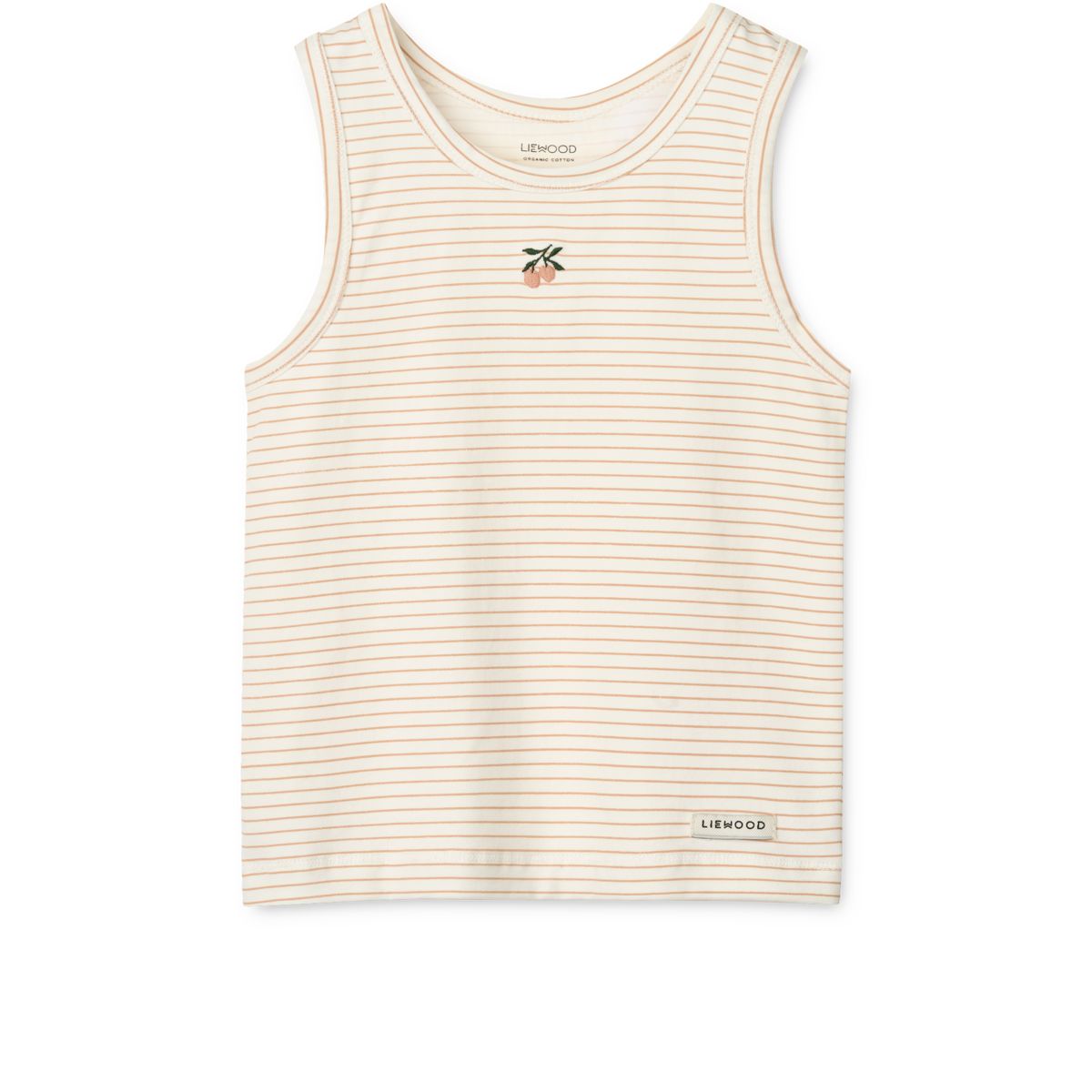 Liewood FARIS Tank Top 2er-Pack - Mini peach sea shell / stripe mix - Tank top