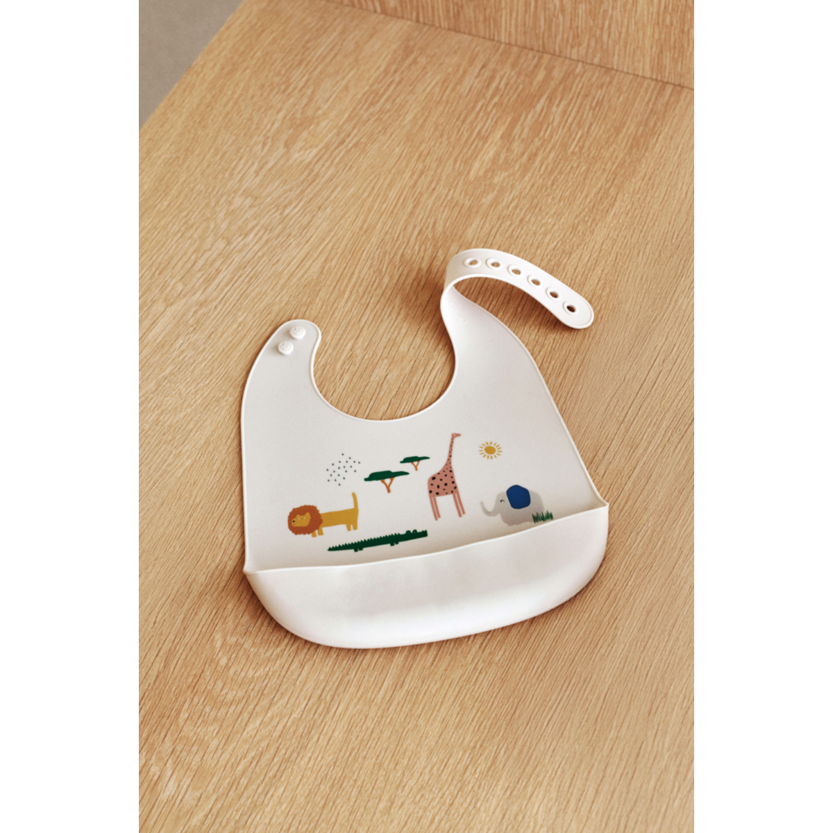 Liewood Tilda Silikon Lätzchen 2er Pack - Safari sandy mix - Lätzchen