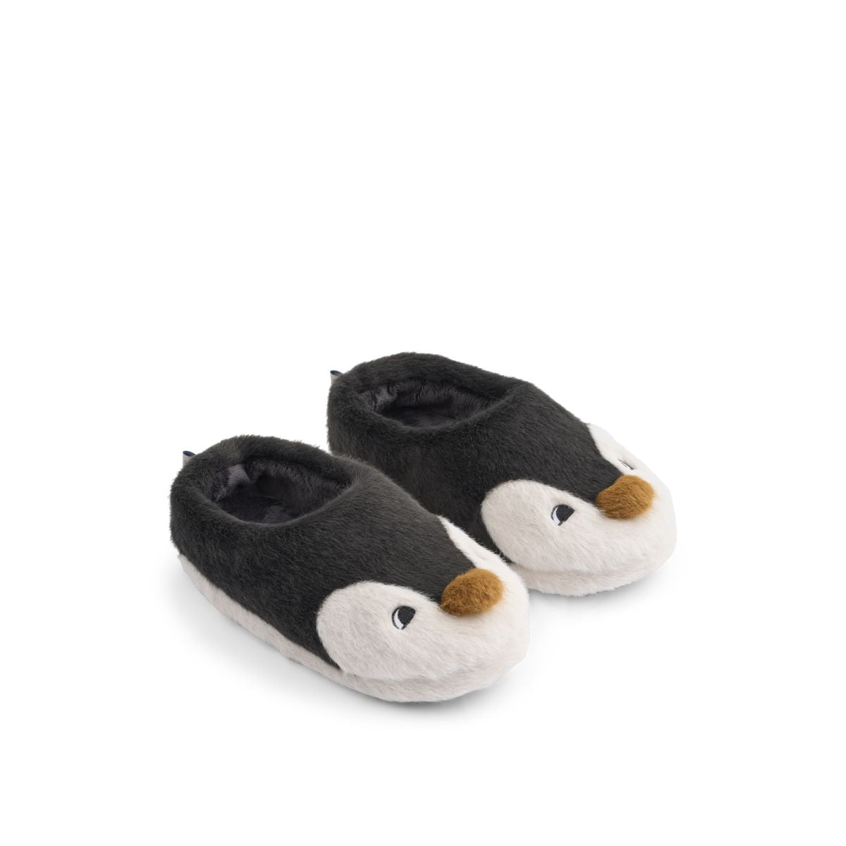 AVIAJA Pinguin Hausschuhe - Sandy / Dark grey
