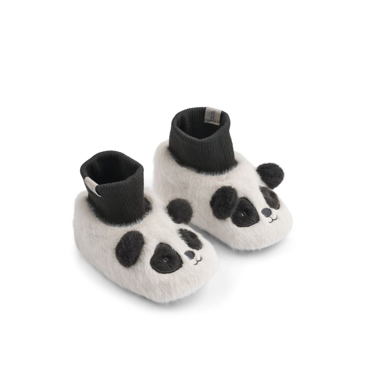 BETH Panda Hausschuhe - Sandy / Dark grey