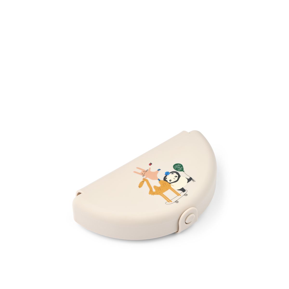 Liewood Eugene Faltbare Snack-Box - Around the world / Sandy - Snackbox