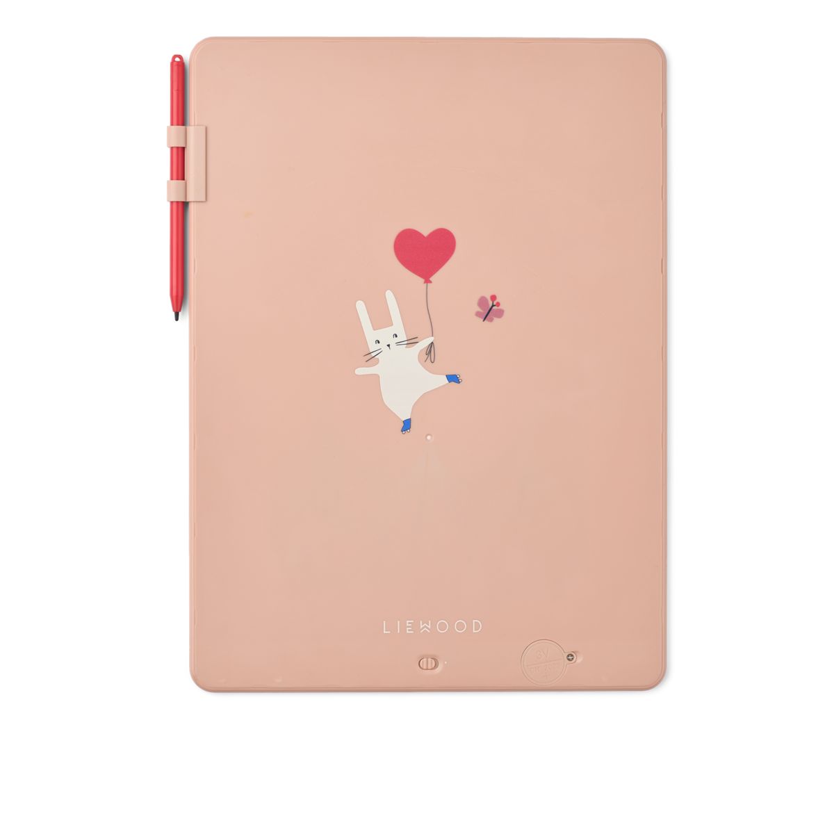 Liewood ZORA LCD Drawing Board 13,5 inches - Rabbit / Pale tuscany - CREATIVE TOYS