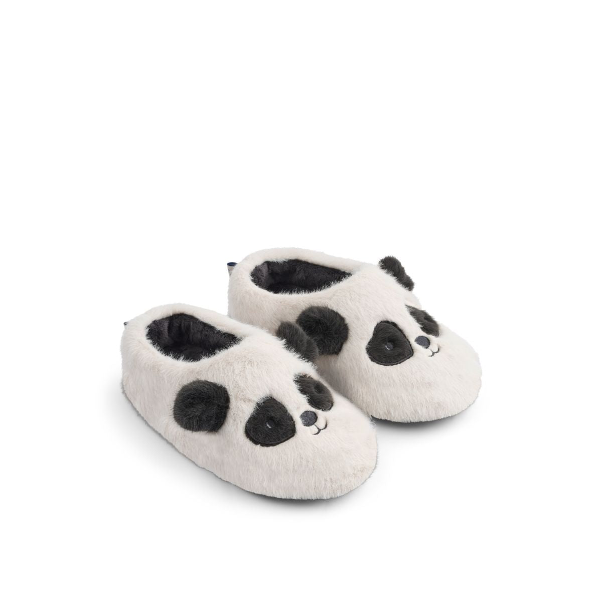 AVIAJA Panda Hausschuhe - Sandy / Dark grey