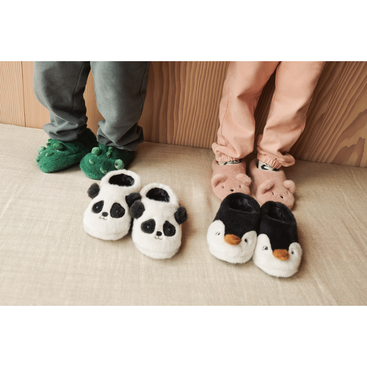 Liewood AVIAJA Bär-Hausschuhe - Pale tuscany - Hausschuh