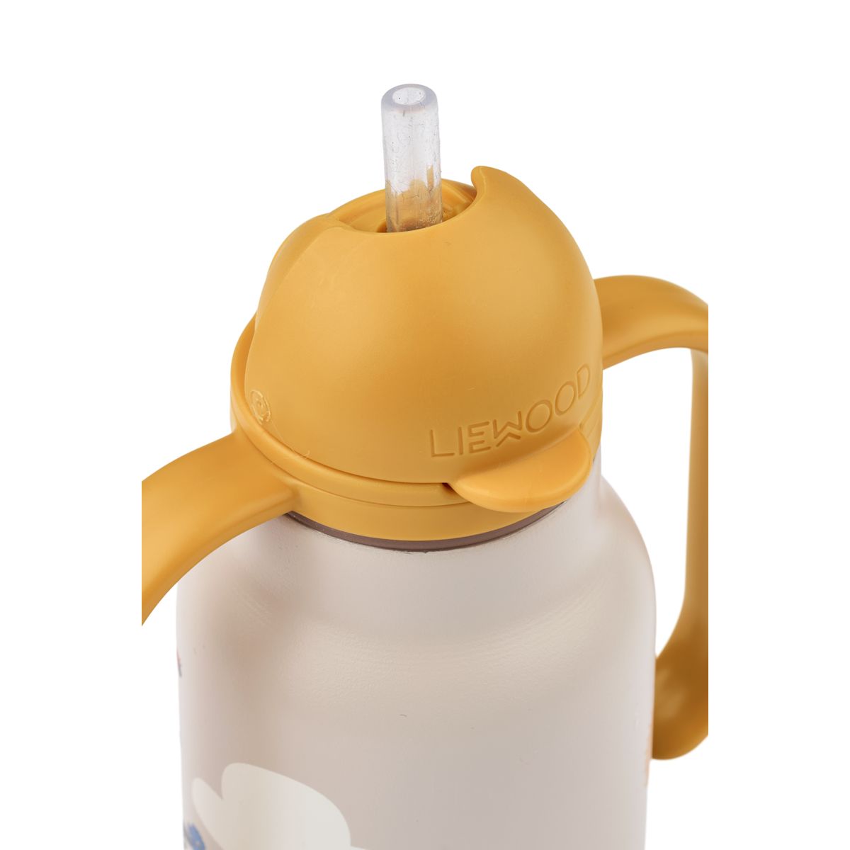 Liewood KIMMIE Bedruckte Flasche 250 ml - Around the world / Sandy - Wasserflasche