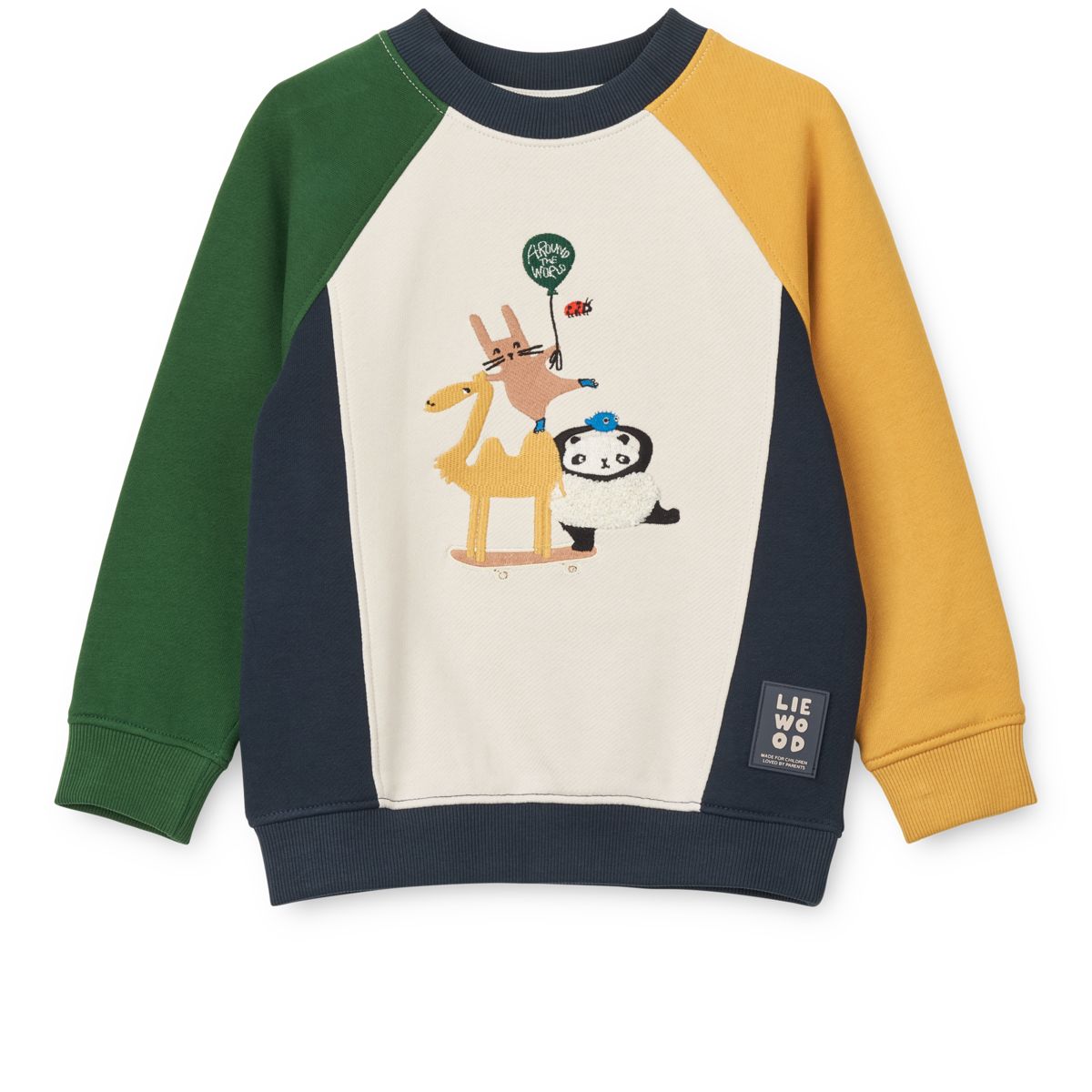 Liewood AUDE Sweatshirt mit Aufdruck - Friends / Sandy / Classic navy multi mix - Sweatshirts