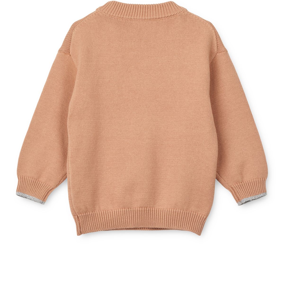 ORLANE Strickpullover mit Stickerei - Rabbit / Pale tuscany