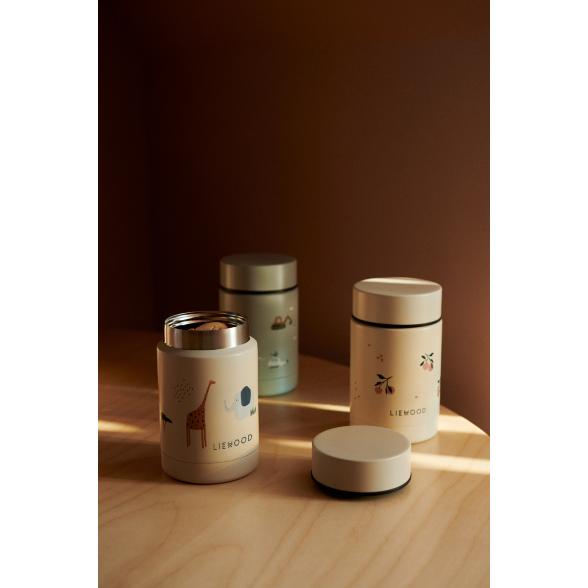 Liewood Nadja Essensbehälter - Peach / Sea shell mix - Essensbehälter