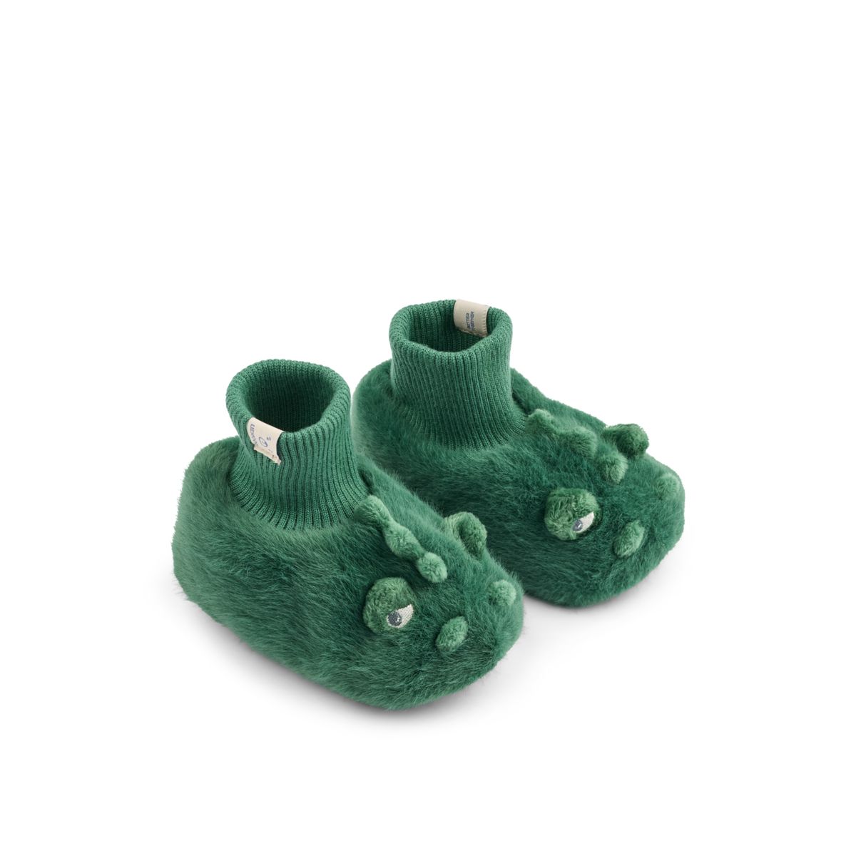 BETH Krokodil Hausschuhe - Garden green