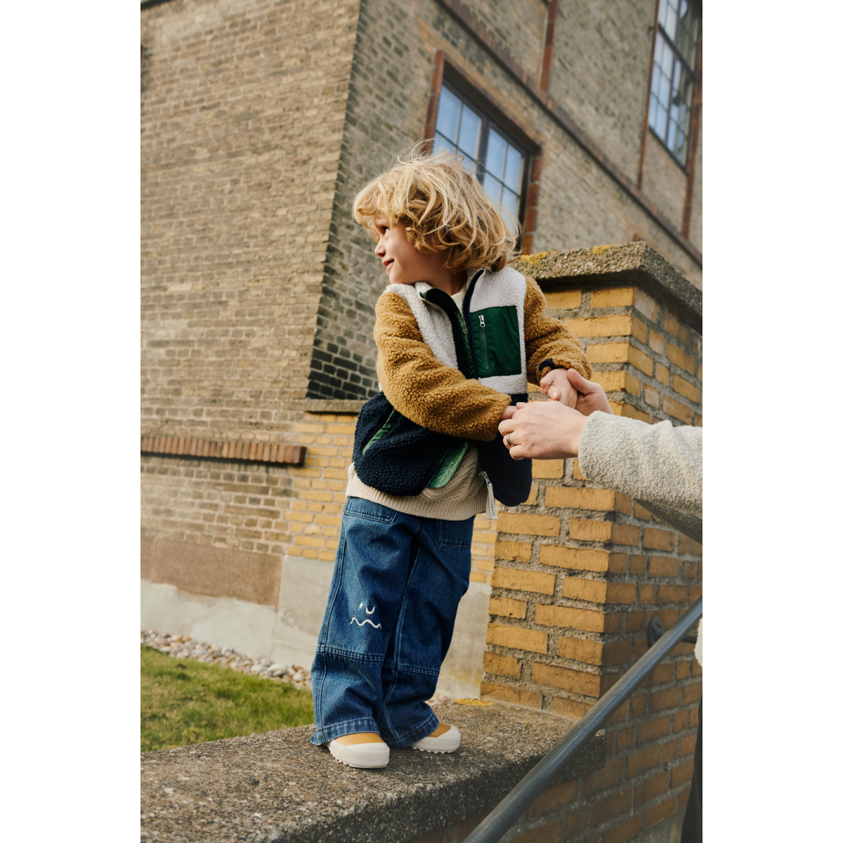 Liewood CESAR Denim-Hose - Medium blue denim - Hose