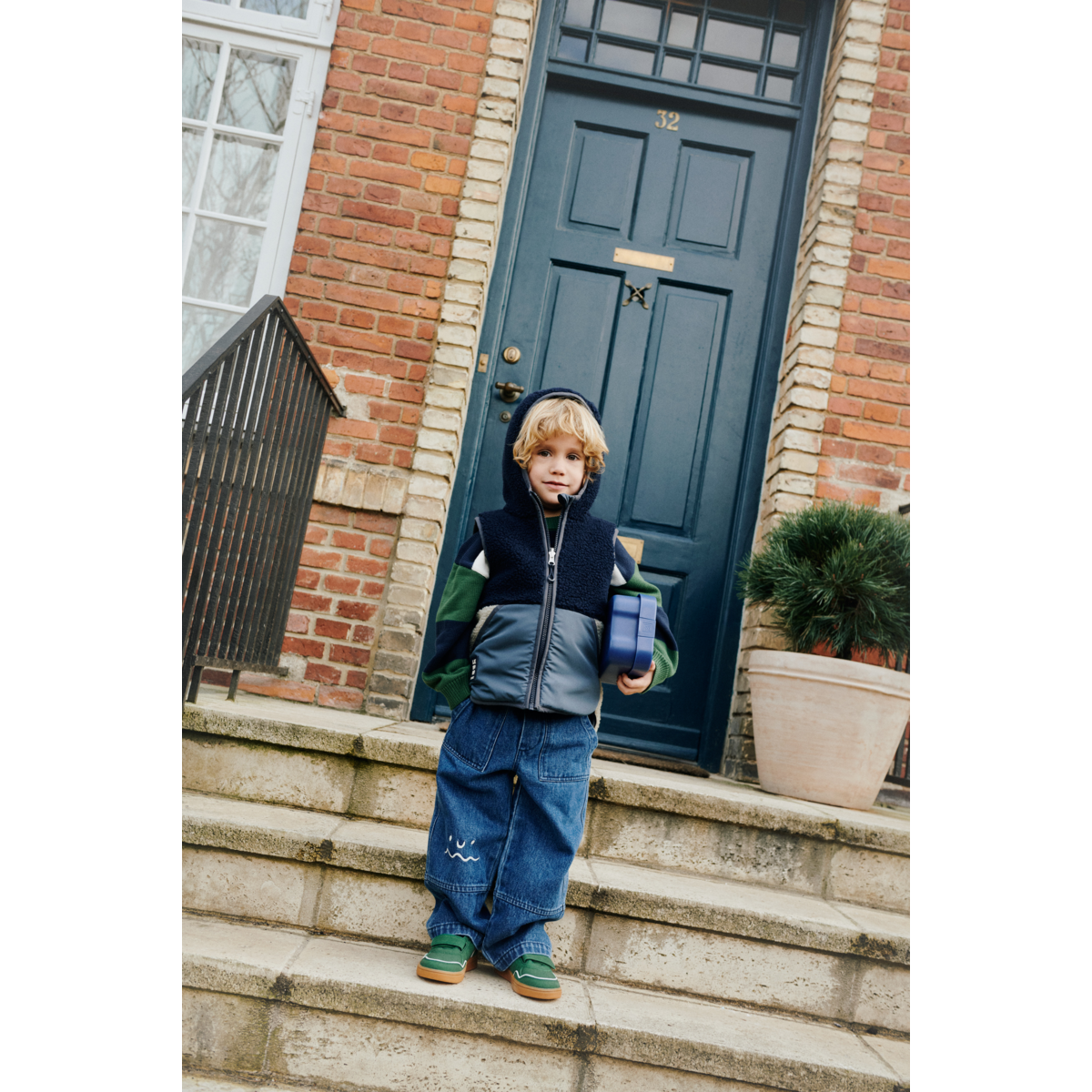 Liewood CESAR Denim-Hose - Medium blue denim - Hose